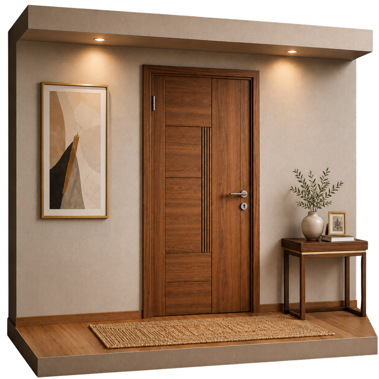 Prime DoorPlus Solid Wood Door