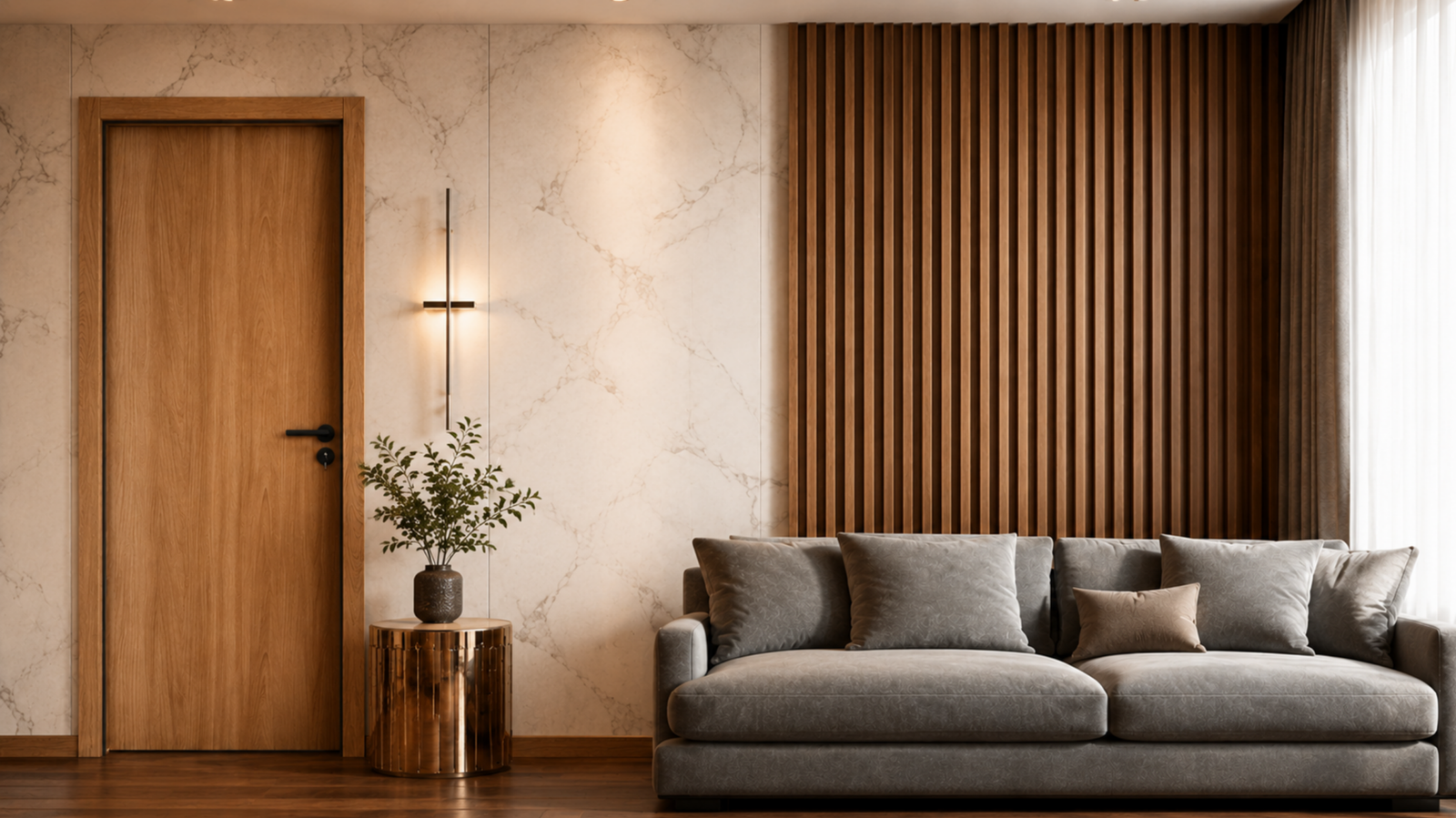 Raw stacked timber planks