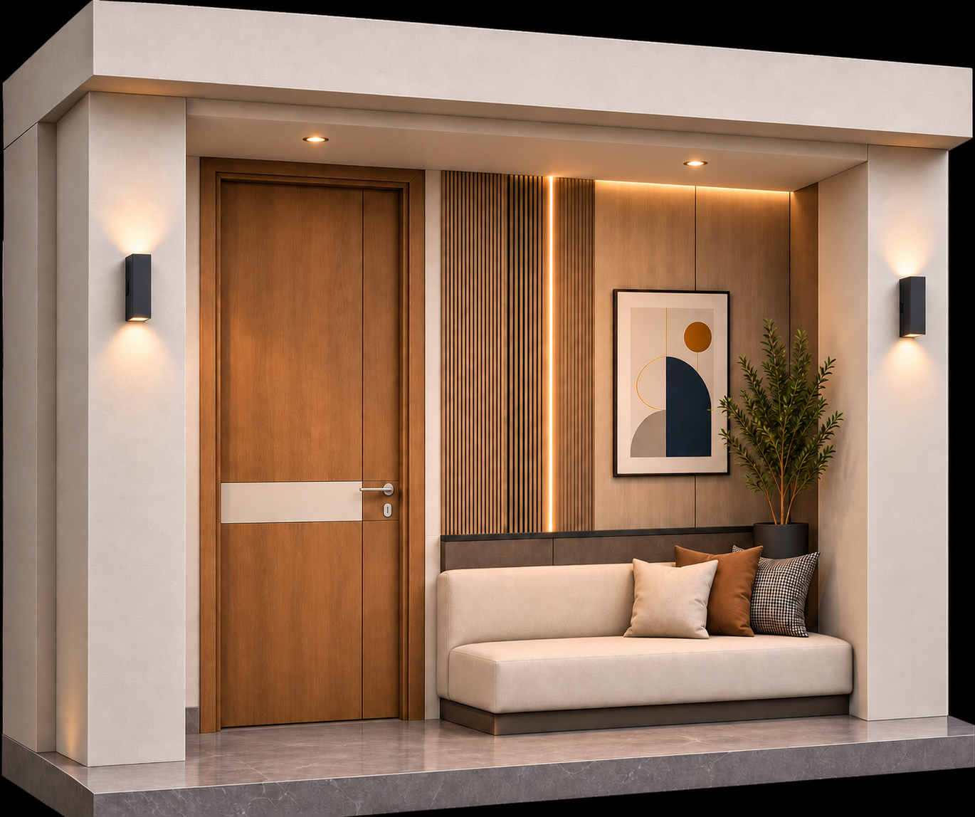 Prime DoorPlus Raised Panel Door