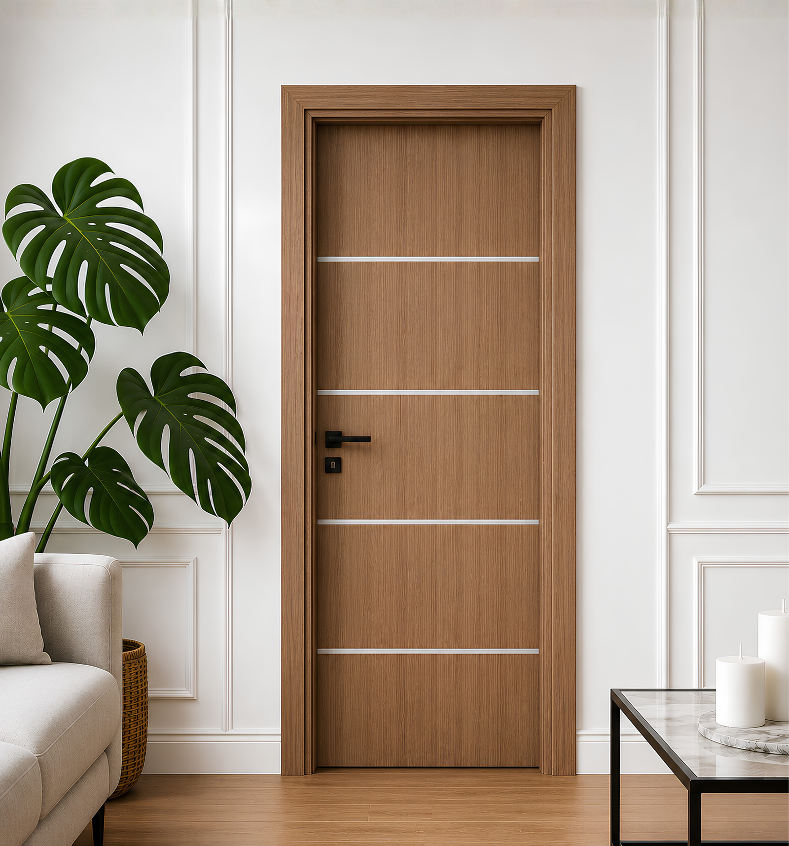 Fire-rated door