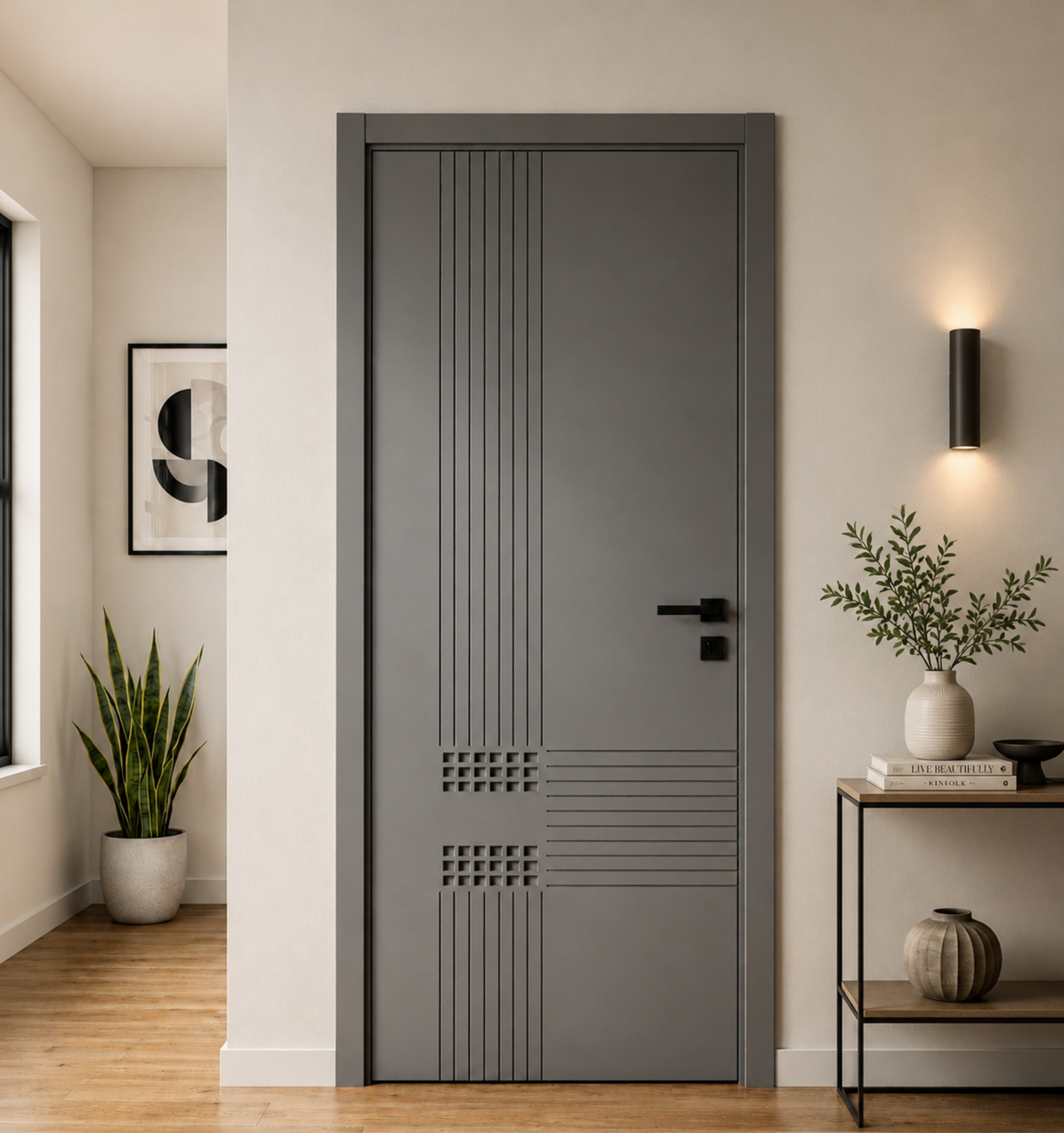 PU painted door