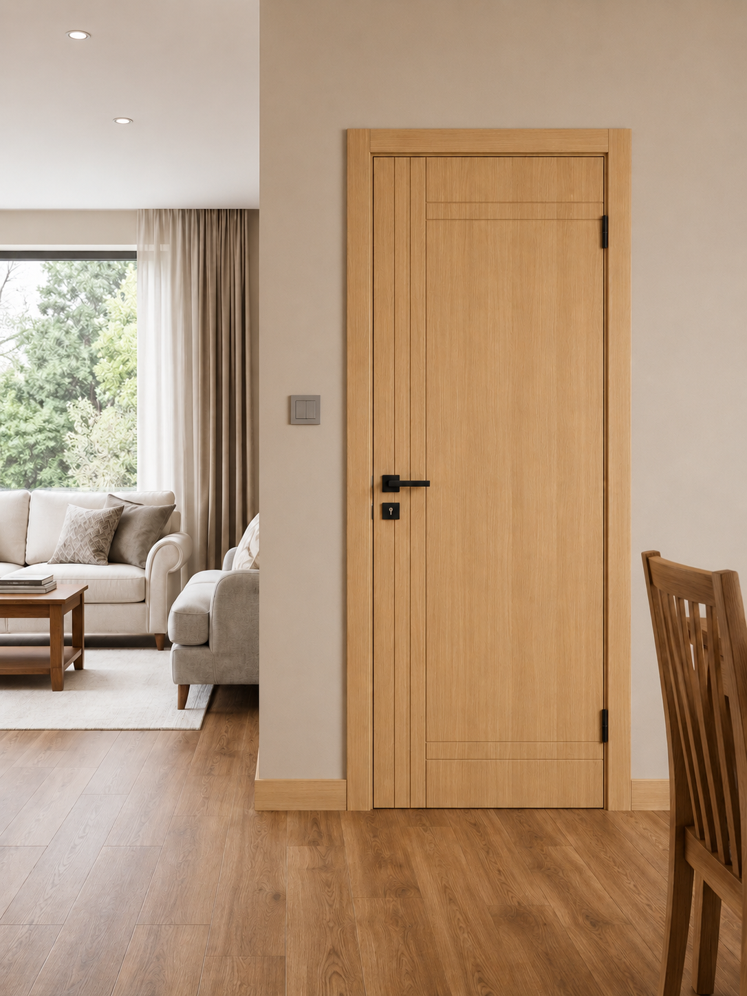Prime DoorPlus Solid Wood Door