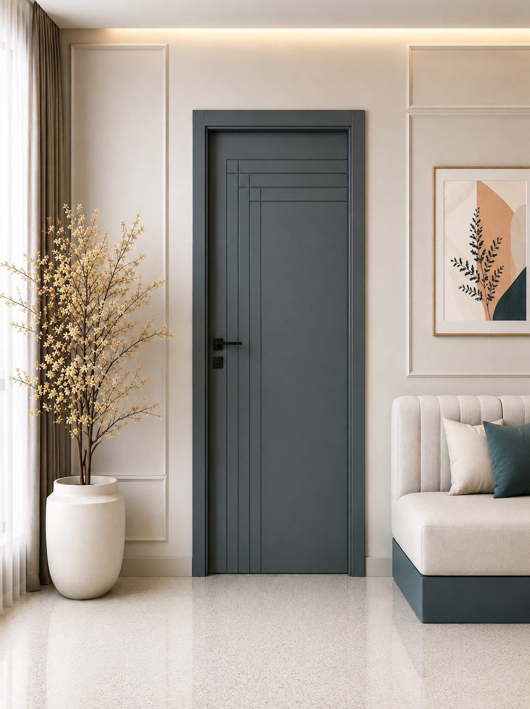 Prime DoorPlus PU Painted Door