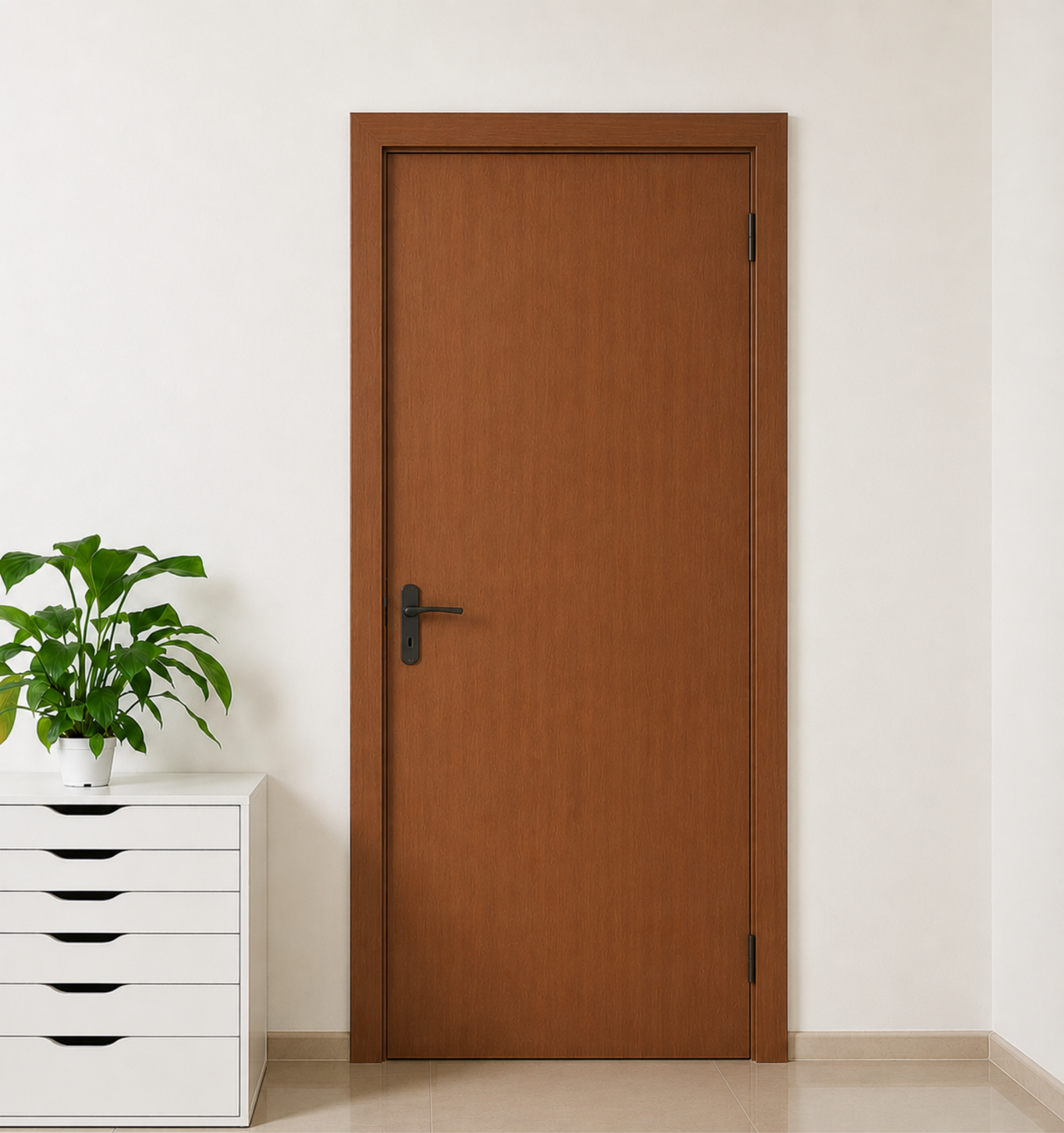 Profile wrapped door